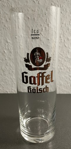 Bierglas gaffel kölsch - bierglas,