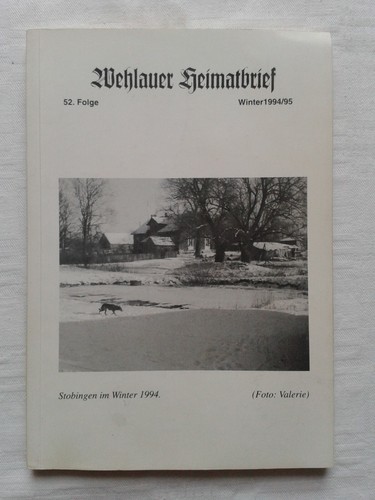 Wehlauer heimatbrief - wehlauer,