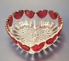 Schmuckschale aus Kristall in