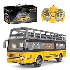 Ferngesteuerter Auto RC Car mit Lichtern 4 Kanal RC Bus Spielzeug 1:30