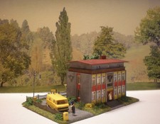 H0 Diorama HO 1:87 Post