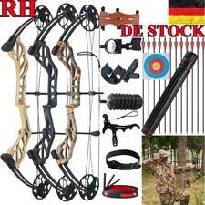 Jagd Compound Bogen Set Jagdbogen Einstellbar 19-70lbs Bogenschießen Sportbogen