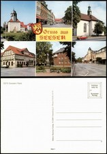 Ansichtskarte Seesen Kirche, Straße, Bank Nord LB 1992