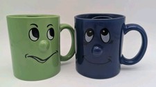 Vintage kaffeebecher tasse - 2x,