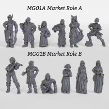 D&D Markt NPC Set 12 Figuren |