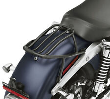 Harley-Davidson Dyna Universal Fest montierter Solo Gepäckträger schwarz