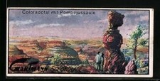 Sammelbild Gartmann´s Schokolade, Die Naturwunder am Coloradofluss, Coloradotal 