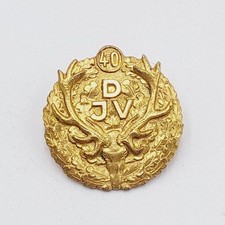 Große DJV 40 Jahre - Brosche