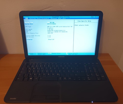 Laptop toshiba satellite - toshiba, amd