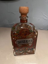 Bunte Glasflasche