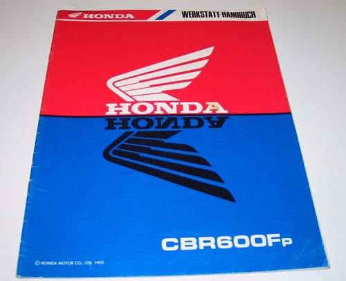 Werkstatthandbuch honda cbr - werkstatthandbuch,