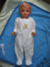 Alte Schildkrötpuppe  -  Typ "URSEL"  -  64 cm  -  50er Jahre