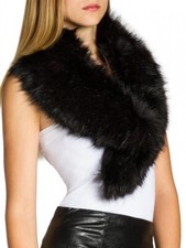 Caspar STO001 Damen Pelzkragen