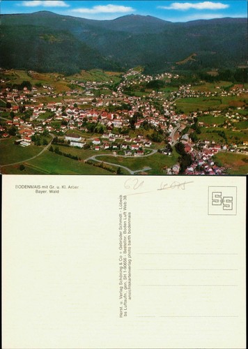Ansichtskarte bodenmais - ansichtskarte,
