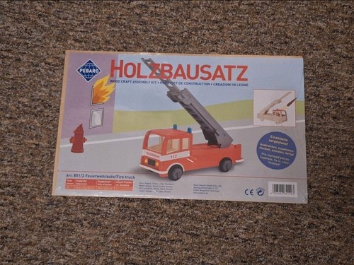 Holzbausatz feuerwehr neu - holzbausatz, (neu