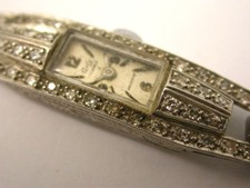antike Armbanduhr Artdeco mit