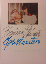 Johannes Heesters (+) 6 Barbara Wussow (+) orig, Autogramm  10x15