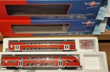 Tillig TT 2er Set Doppelstockwagen mit Do-Steuerwagen 13802 DBbzf 761 DBAG VI u.