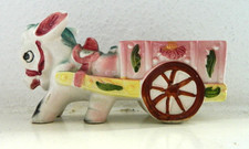 Vintage Esel mit Karren