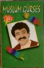 15059--Müslüm Gürses 13 UHM Müzik Orjinal Jelatinli Ilk Baski Baba Akbas Müzik