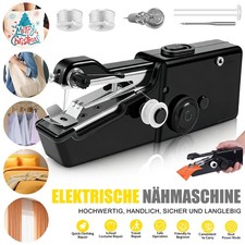 Elektrische Handnähmaschine Mini Nähmaschine für Kleidung DIY Vorhänge Tragbar