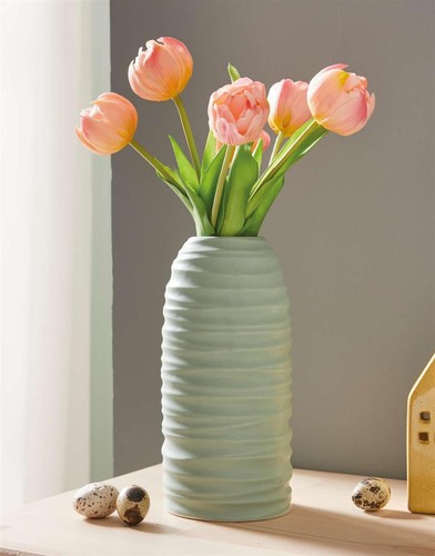 Porzellan blumen vase - porzellan,