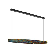 Rothfels Persida LED-Hängelampe Hängeleuchte Deckenlampe schlagmetall 148cm
