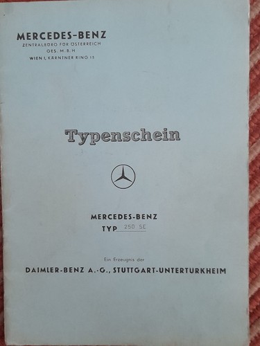 Mercedes benz 250 1968 - se,
