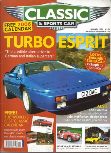 Classic sportscar 01 2006 - &, 01/2006