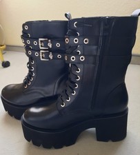 Neue Gothic Stiefel Frau aus
