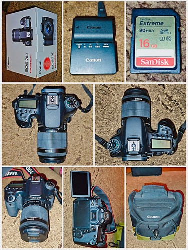 Canon eos 70d 16gb - eos,