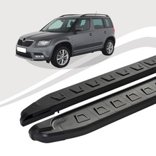 Trittbretter passend für Skoda Yeti ab Baujahr 05/2009-12/2017 NEWS Schwarz mIt 