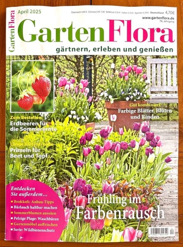 Gartenflora neu april 2025 - april, 4/2025