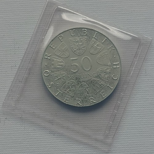 Schilling silbermünze 1974 - 50,