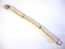 Armband Perlen Weißgold 585, 16,71 g