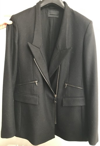 Mantel jacke diesel schwarz - mantel,