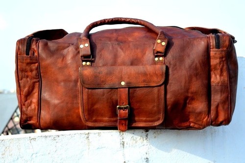 Tasche leder reisegepäck - tasche,
