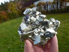 Pyrit Würfel, Huanzala Mine Ancash Peru # 14