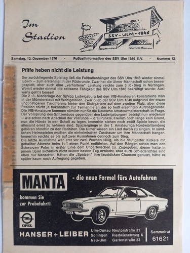 Fussball programm al - programm,
