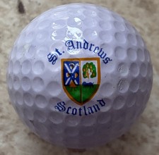 Golfball Logo | St. Andrews Scotland | Sammlerstück | Geschenk | Rare