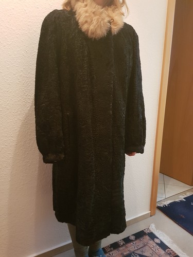 Persianermantel echt schwarz