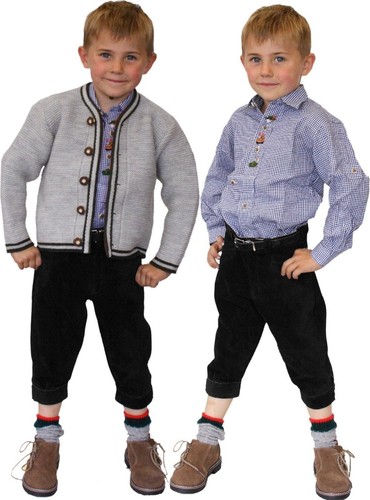 Sportliche kniebundlederhose - sportliche,