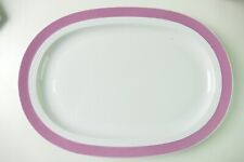 Melitta Rosafarbener Rand Servierplatte 33x23 cm KT-942