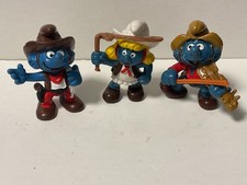 Schlümpfe Schlumpf 3 x Figur