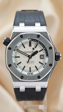 Audemars Piguet Royal Oak Offshore Diver Automatik	 15710ST Original Papiere +