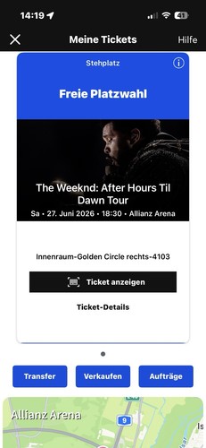 The weekend konzerttickets - weekend, 27