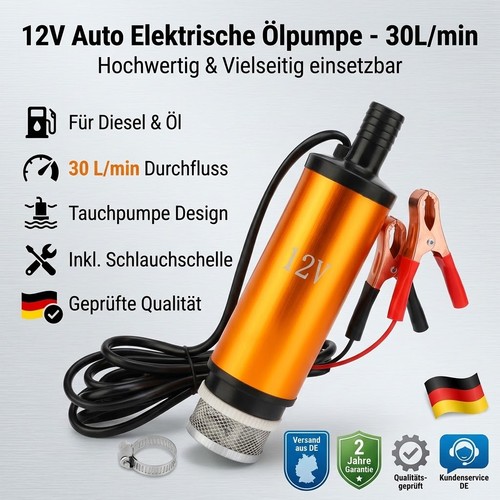 Elektrische ölpumpe 12v - elektrische,