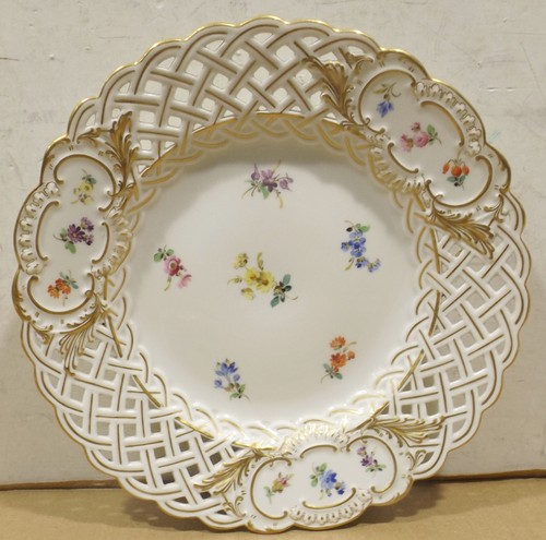 Meissen durchbruch zierteller - meissen, durchbruch/zierteller