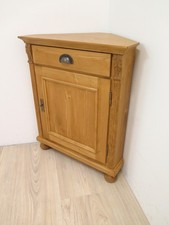 schöner kleiner Landhaus Eckschrank im Jugendstil in Weichholz "Antik-Lux"