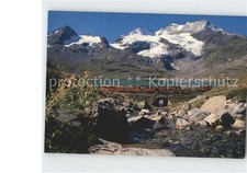 Eisenbahn Bernina-Express Lago Bianco Bernina-Pas